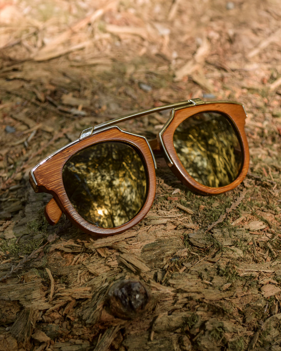 Onyx | Polarized Bamboo Sunglasses