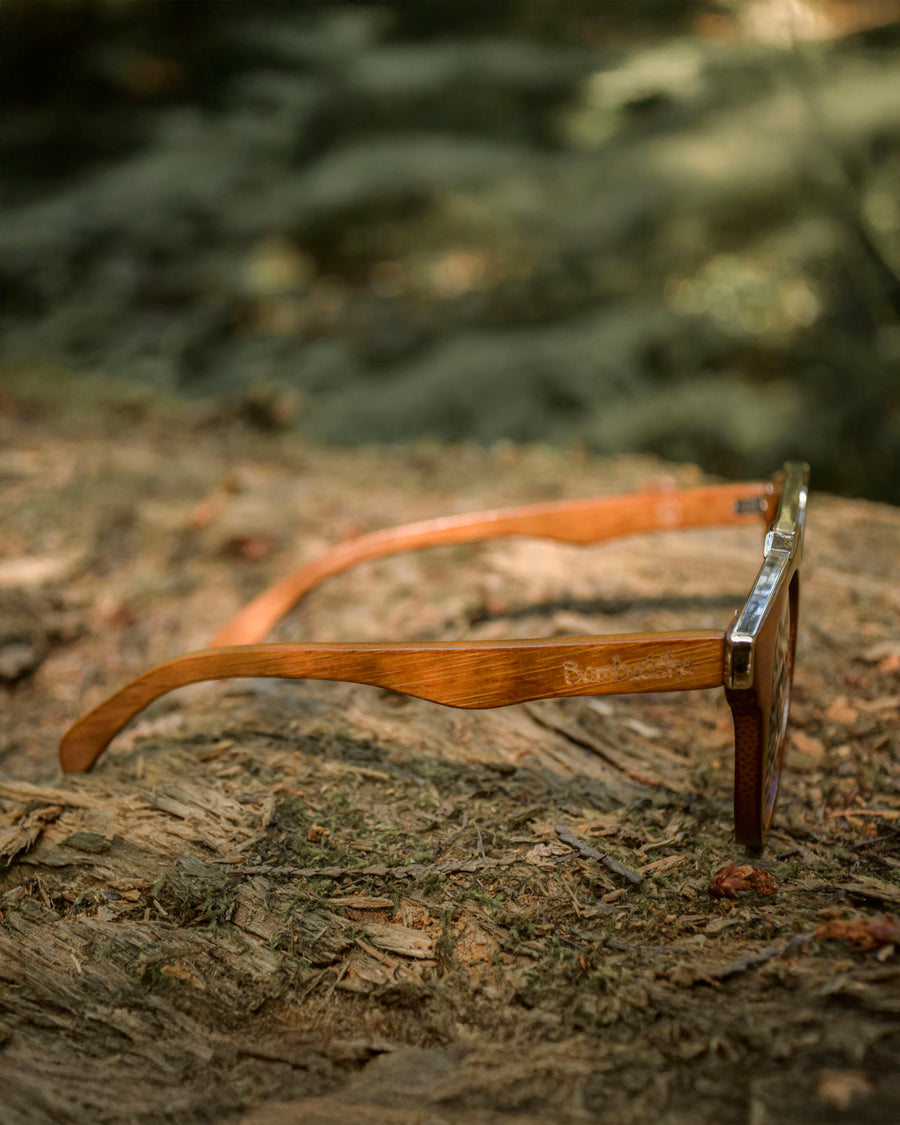 Onyx | Polarized Bamboo Sunglasses