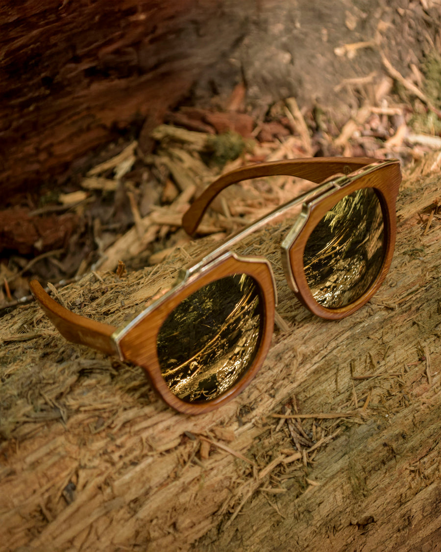 Onyx | Polarized Bamboo Sunglasses