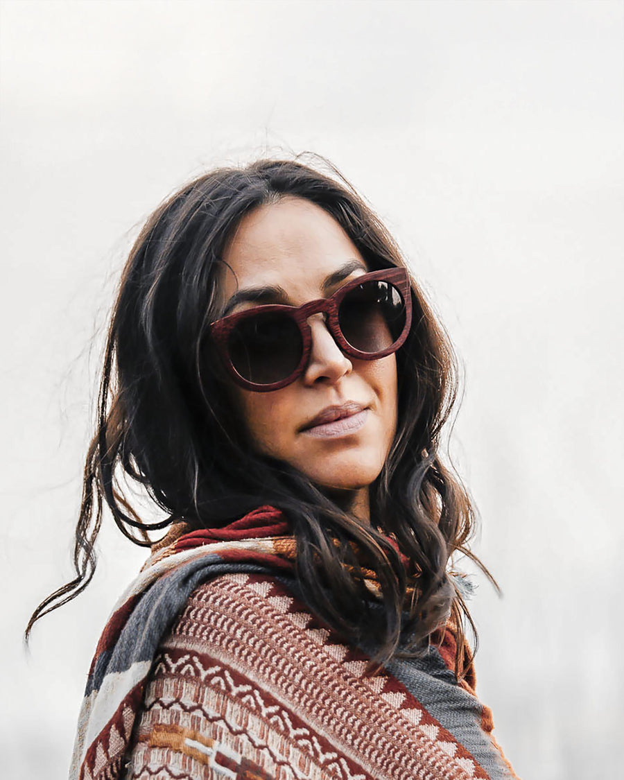 Owl Prowl | Polarized Bamboo Sunglasses
