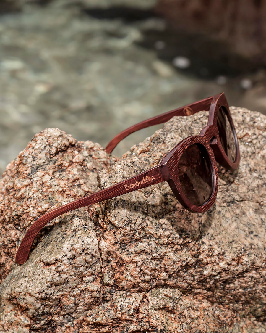 Owl Prowl | Polarized Bamboo Sunglasses