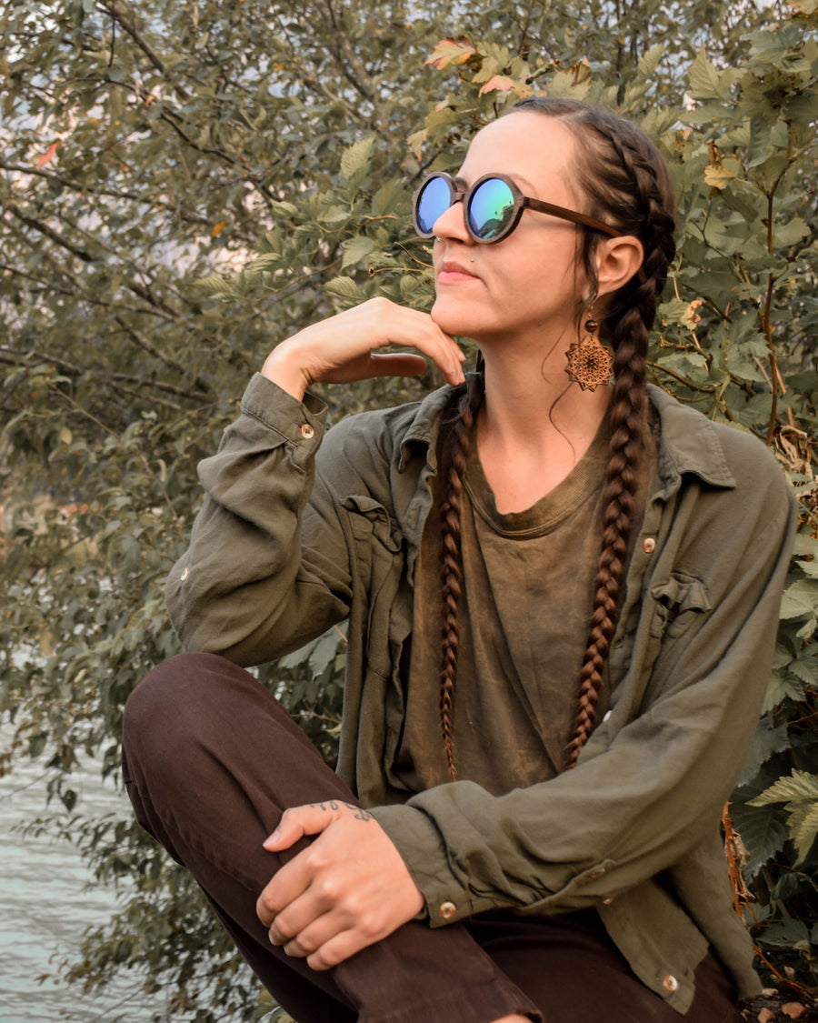 Mary Jane's | Polarized Bamboo Sunglasses
