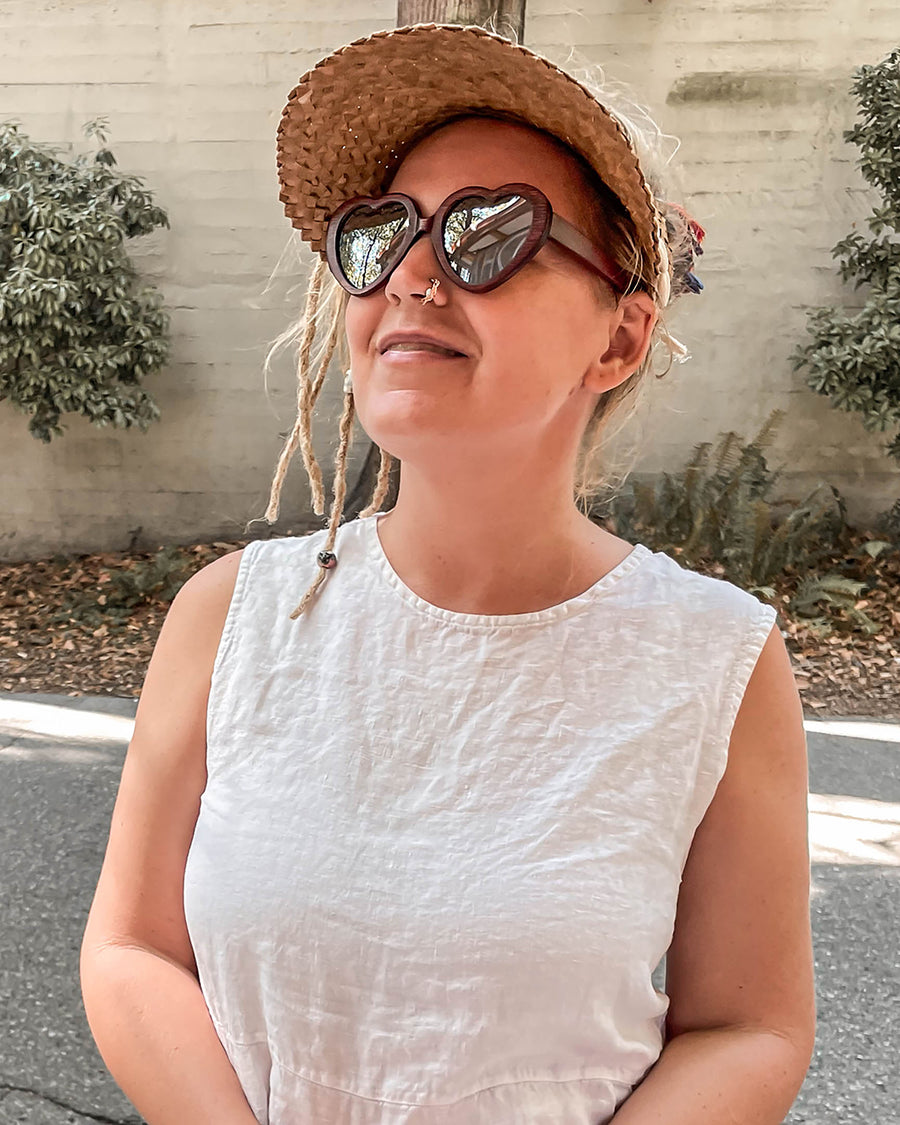 Mi Corazón | Polarized Bamboo Sunglasses
