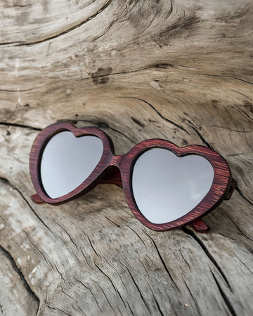 Mi Corazón | Polarized Bamboo Sunglasses