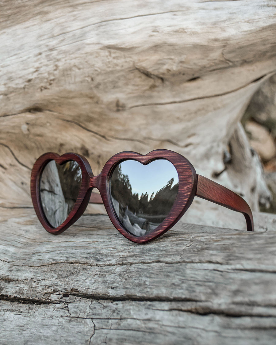 Mi Corazón | Polarized Bamboo Sunglasses
