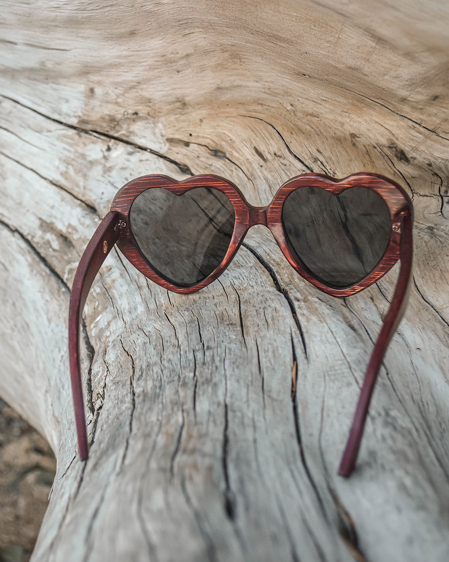 Mi Corazón | Polarized Bamboo Sunglasses