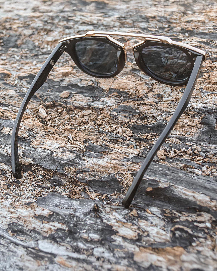 Onyx | Polarized Bamboo Sunglasses