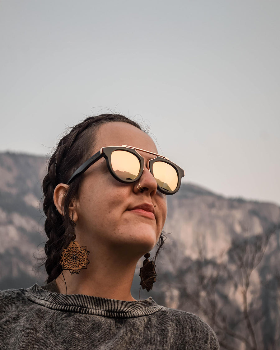 Onyx | Polarized Bamboo Sunglasses