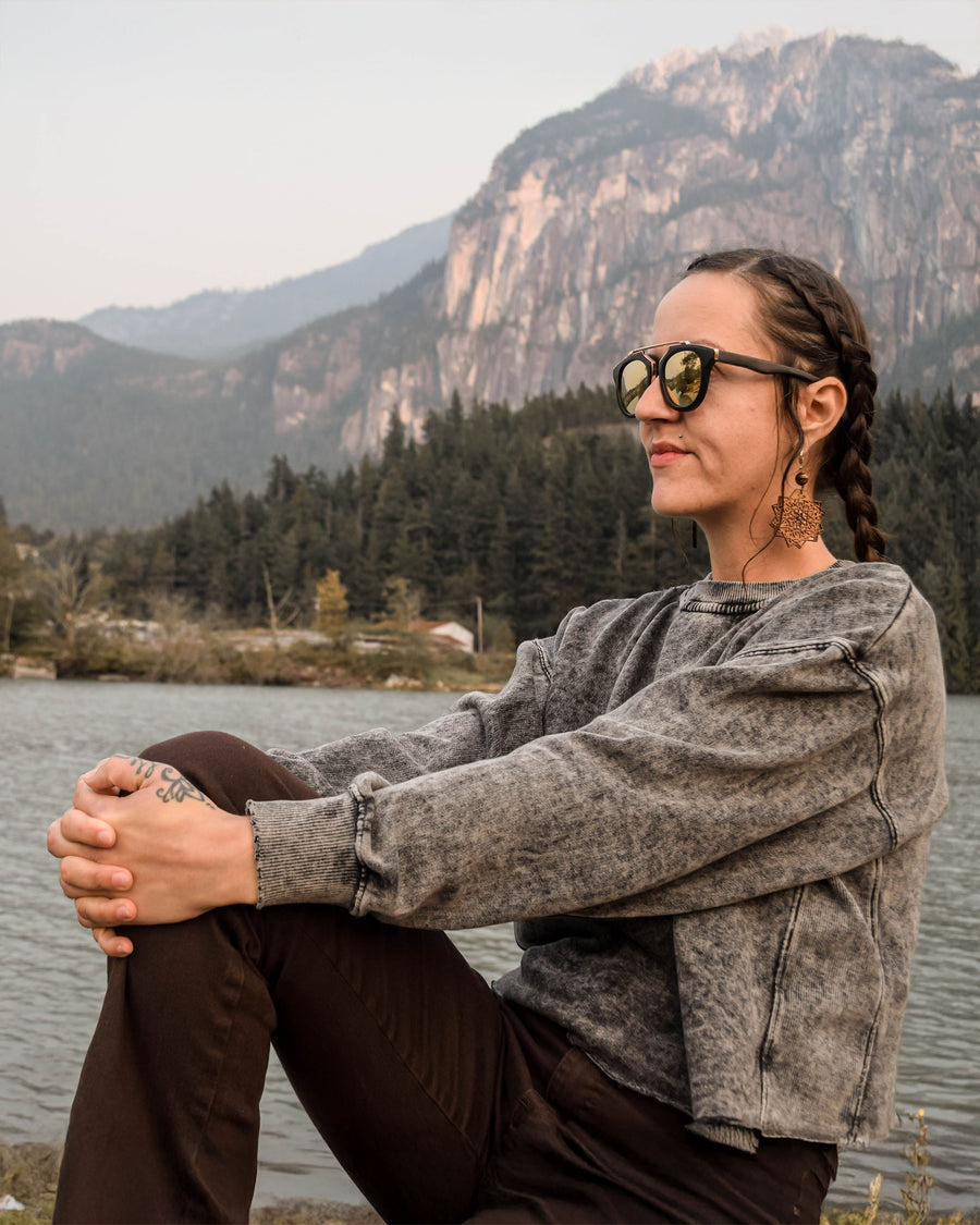 Onyx | Polarized Bamboo Sunglasses