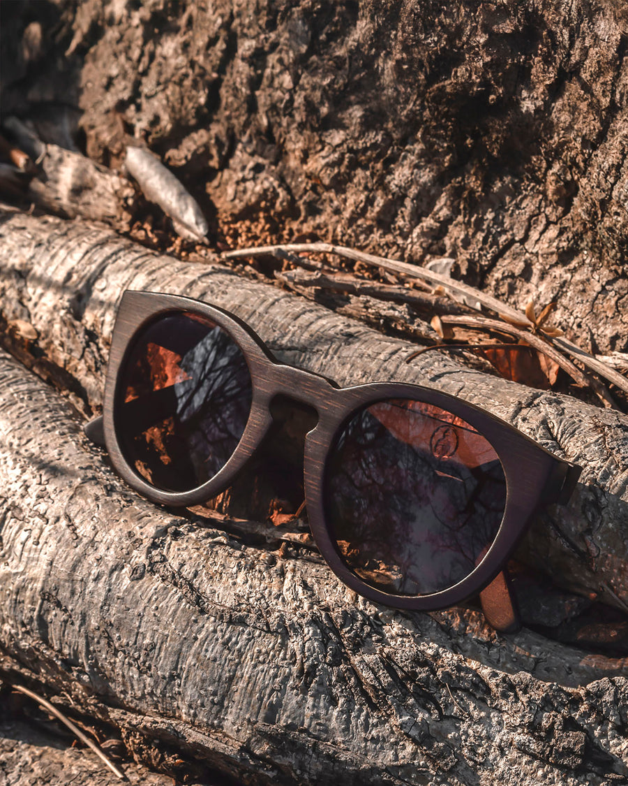 Owl Prowl | Polarized Bamboo Sunglasses