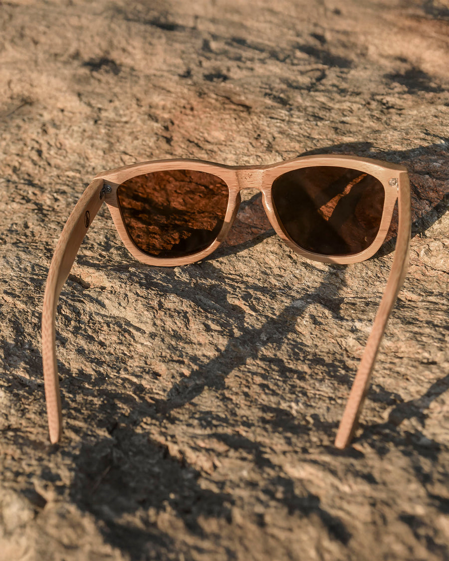 Reverse Ra | Polarized Bamboo Sunglasses