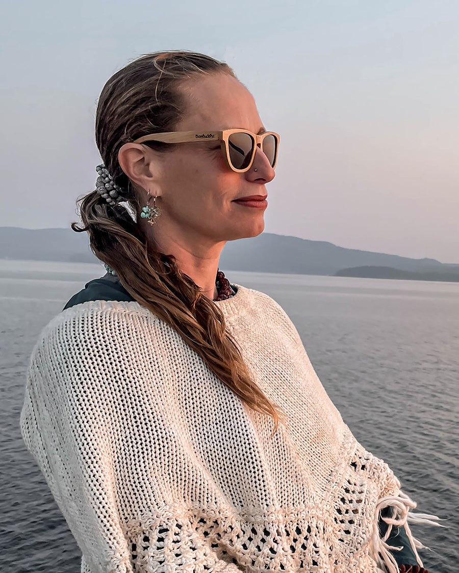 Reverse Ra | Polarized Bamboo Sunglasses