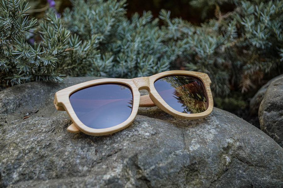 Reverse Ra | Polarized Bamboo Sunglasses by Bambuddha