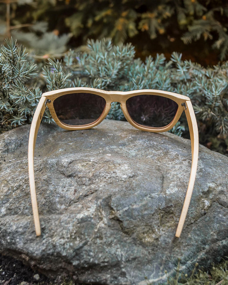 Reverse Ra | Polarized Bamboo Sunglasses