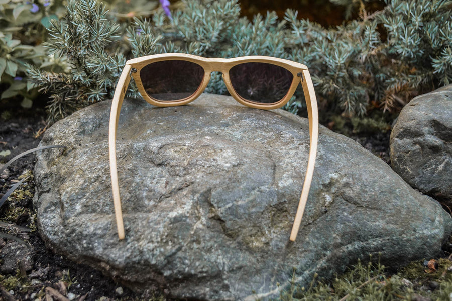 Reverse Ra | Polarized Bamboo Sunglasses by Bambuddha