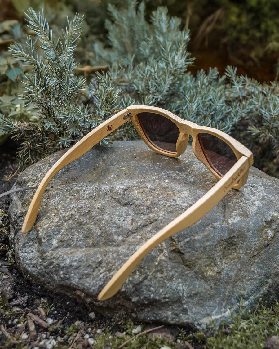Reverse Ra | Polarized Bamboo Sunglasses