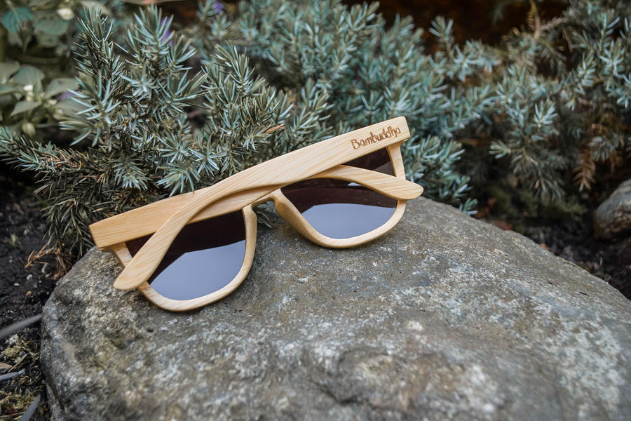 Reverse Ra | Polarized Bamboo Sunglasses by Bambuddha