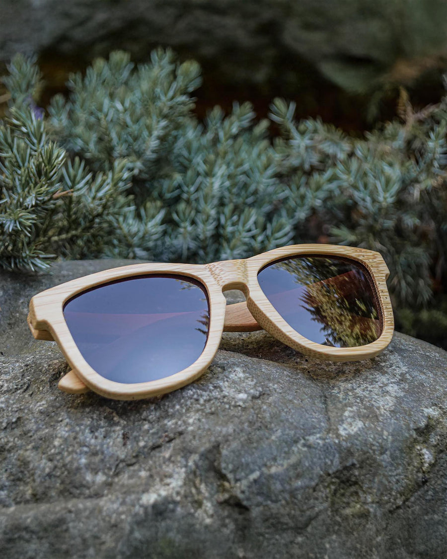 Reverse Ra | Polarized Bamboo Sunglasses