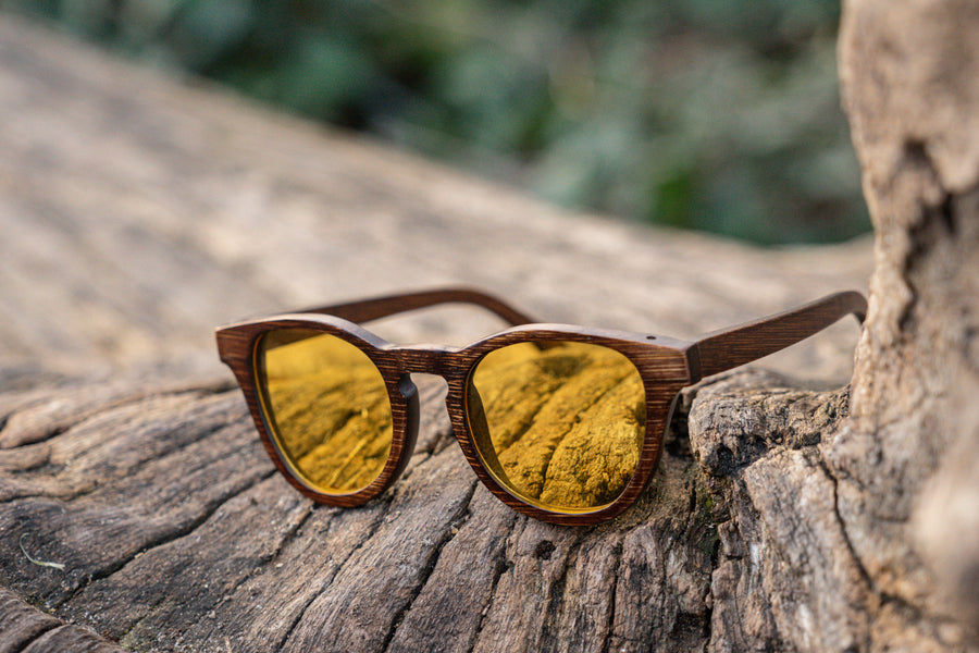 Screen Bee | Polarized Bamboo Sunglasses by Bambuddha