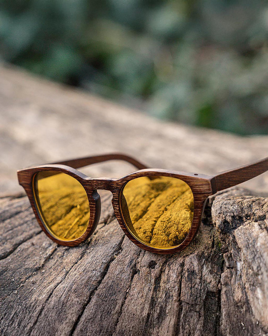 Screen Bee (Rx) | Polarized Bamboo Sunglasses