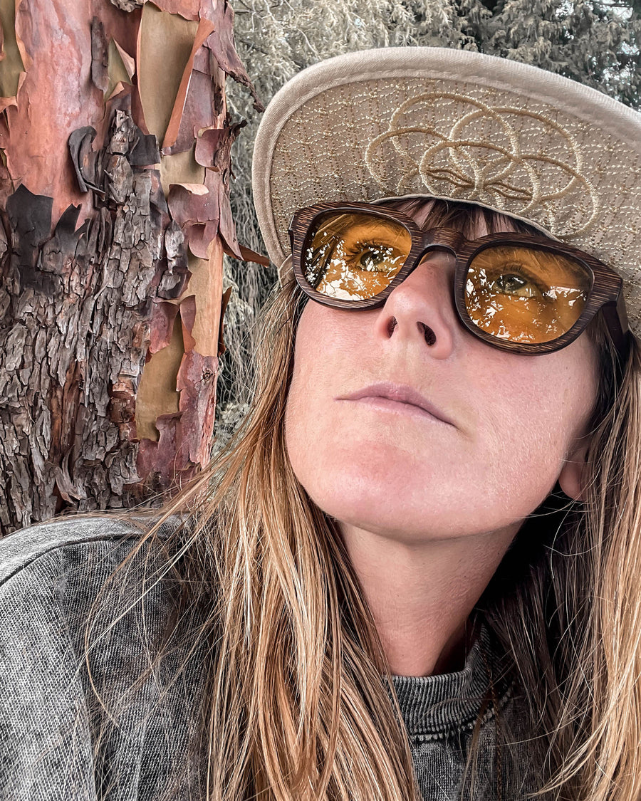 Screen Bee (Rx) | Polarized Bamboo Sunglasses