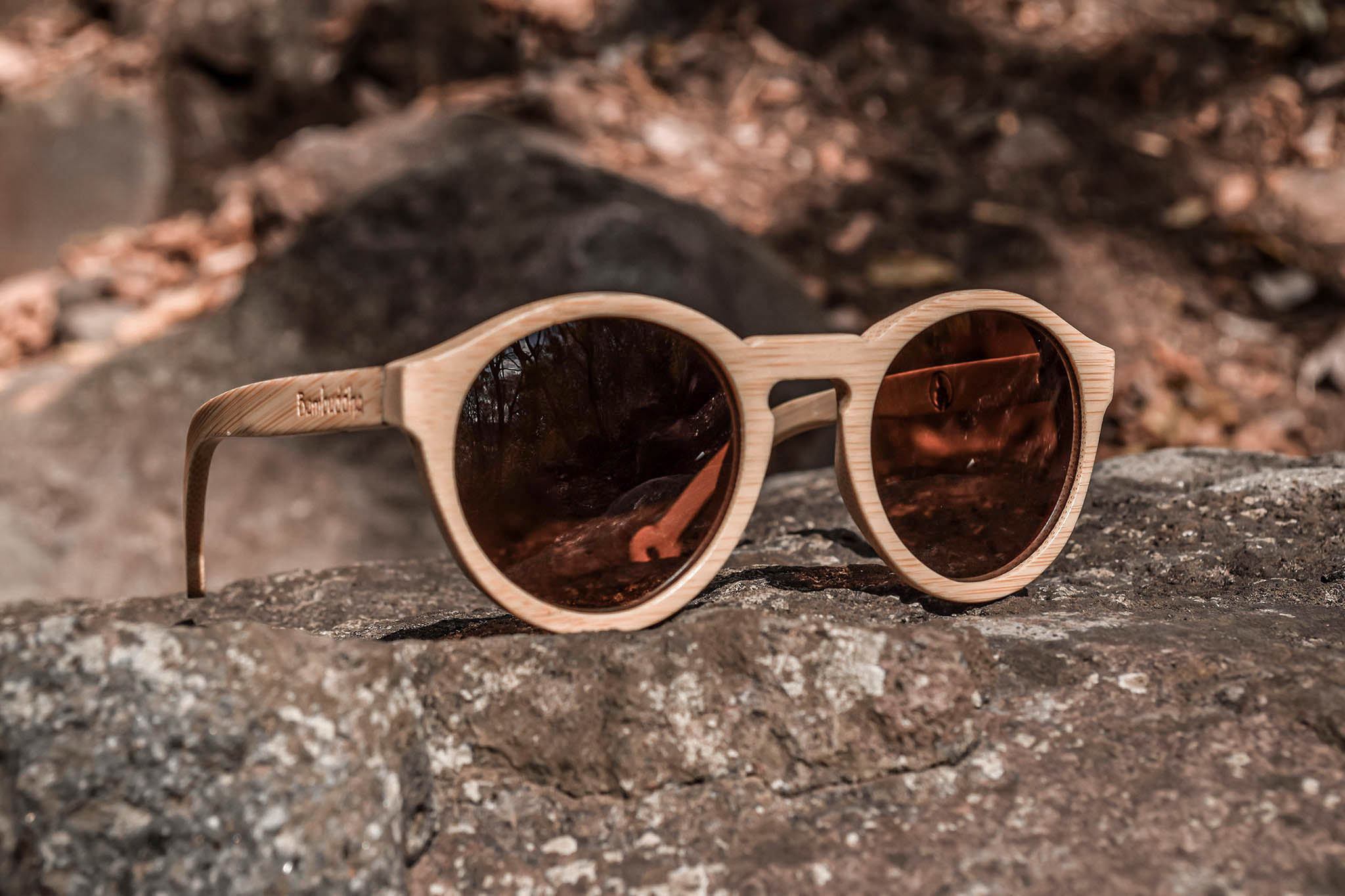 Bamboo glasses top