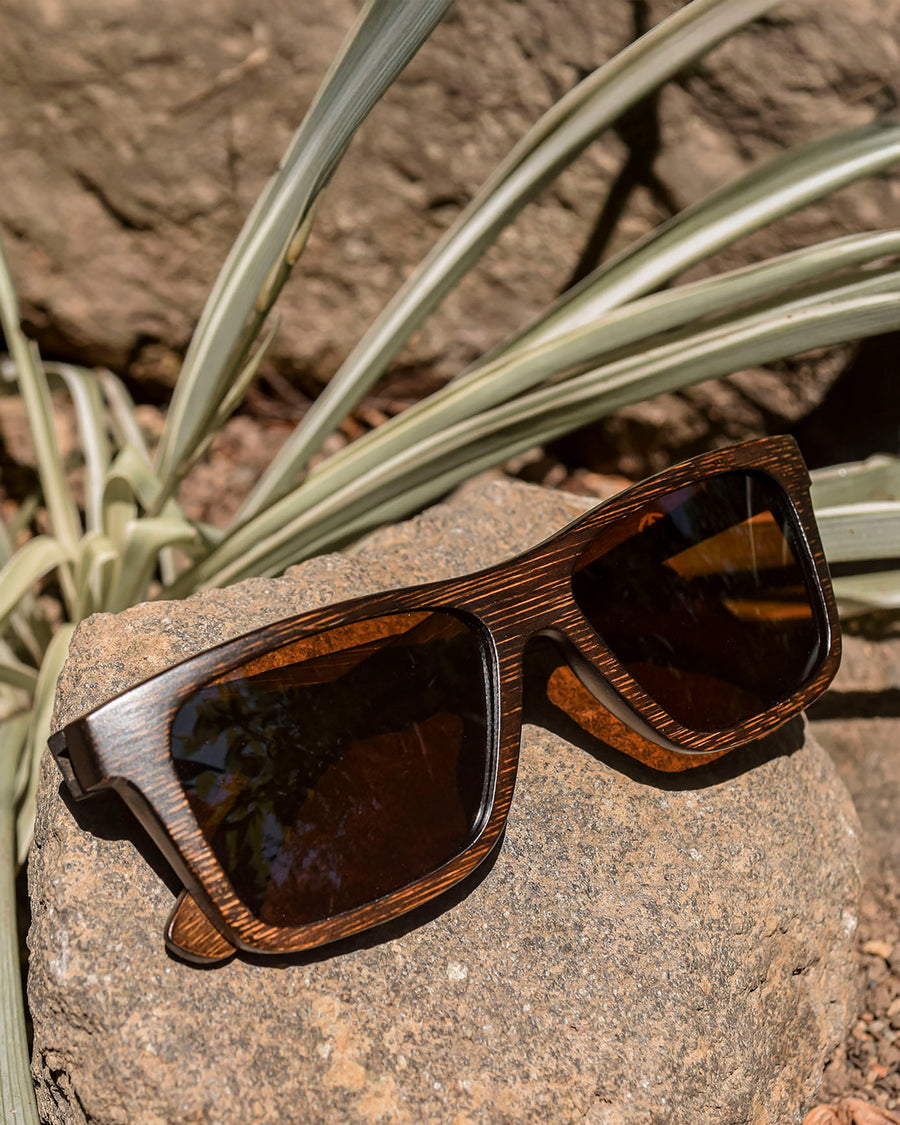 The Sir | Polarized Bamboo Sunglasses