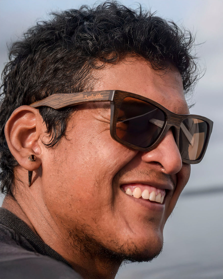 The Sir | Polarized Bamboo Sunglasses