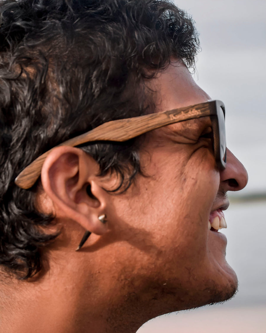 The Sir | Polarized Bamboo Sunglasses
