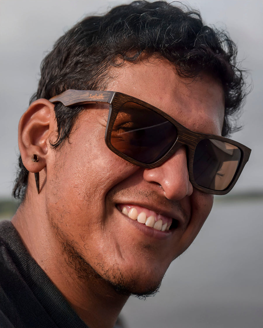 The Sir | Polarized Bamboo Sunglasses