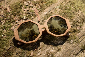 Honeycombs | Polarized Bamboo Sunglasses by Bambuddha
